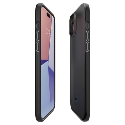 Spigen Thin Fit iPhone 15 Case - Black