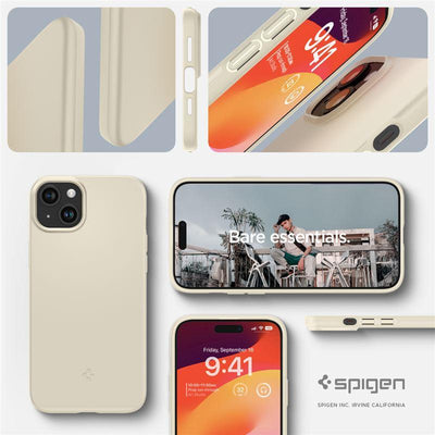 Spigen Thin Fit iPhone 15 Plus Case - Beige