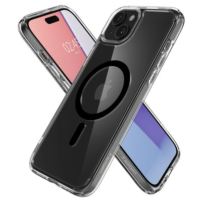 Spigen Ultra Hybrid Mag Case with MagSafe for iPhone 15 - Black