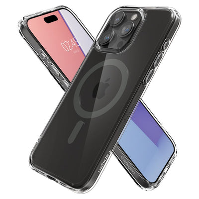 Spigen Ultra Hybrid Mag case with MagSafe for iPhone 15 Pro Max - graphite