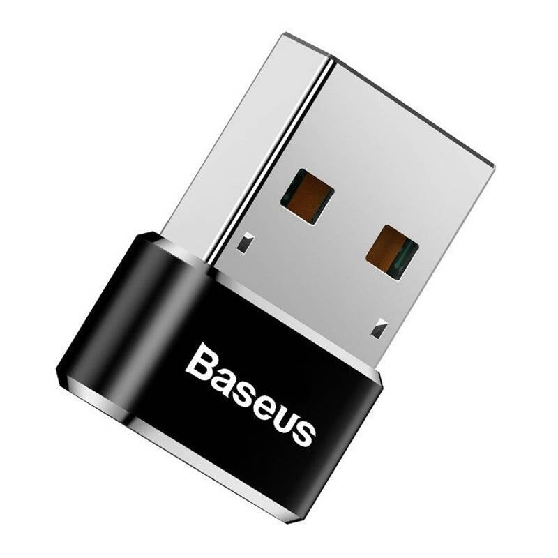 Baseus USB-C to USB-A adapter 3A (Black) - Product Image 3