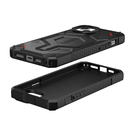 UAG Monarch Pro case with MagSafe for iPhone 15 Plus - black kevlar