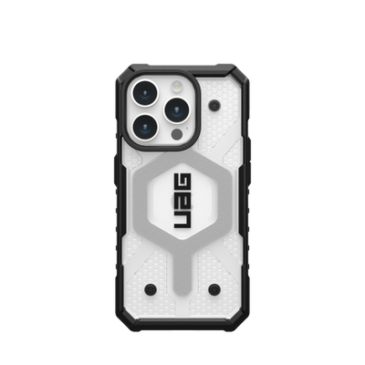 UAG Pathfinder MagSafe case for iPhone 15 Pro - transparent