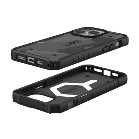 UAG Pathfinder MagSafe case for iPhone 15 Pro Max - camo gray