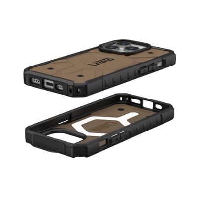 UAG Pathfinder MagSafe case for iPhone 15 Pro - brown