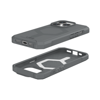 UAG Essential Armor MagSafe case for iPhone 15 Pro - silver