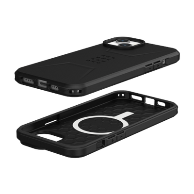 UAG Civilian MagSafe case for iPhone 15 Plus - black
