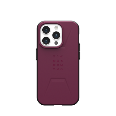 UAG Civilian MagSafe case for iPhone 15 Pro - purple