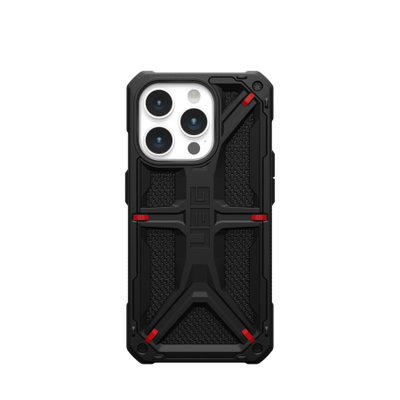 UAG Monarch case for iPhone 15 Pro - black kevlar