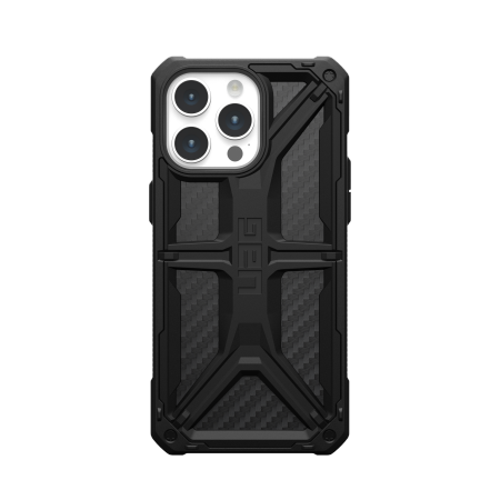 UAG Monarch case for iPhone 15 Pro Max - black carbon