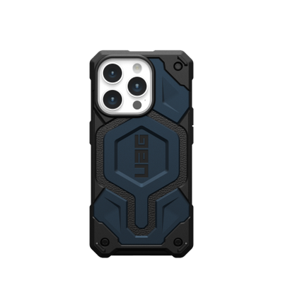 UAG Monarch Pro case with MagSafe for iPhone 15 Pro - dark blue