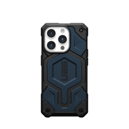 UAG Monarch Pro case with MagSafe for iPhone 15 Pro - dark blue