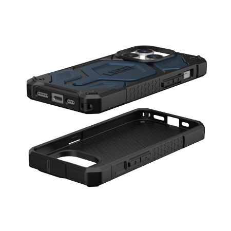 UAG Monarch Pro case with MagSafe for iPhone 15 Pro - dark blue