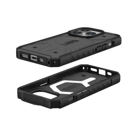 UAG Pathfinder MagSafe case for iPhone 15 Pro - silver