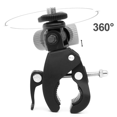 Sports camera holder rotates 360 degrees — Hurtel