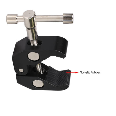 Clamp holder for camera, camera, microphone — Hurtel