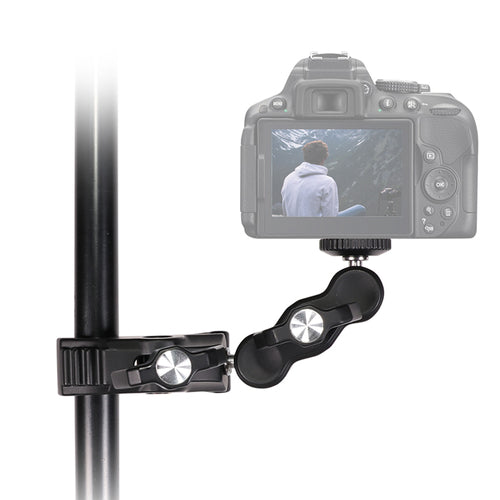 Phone and sports camera holder with clamp — Hurtel