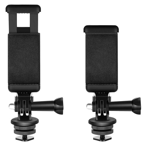 Phone/Sports Camera Holder with Adapter - Black — Hurtel