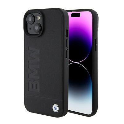BMW BMHMP15SSLLBK iPhone 15 6.1" black/black Magsafe hardcase Signature Logo Imprint