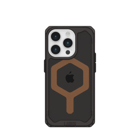 UAG Plyo MagSafe case for iPhone 15 Pro - black and brown