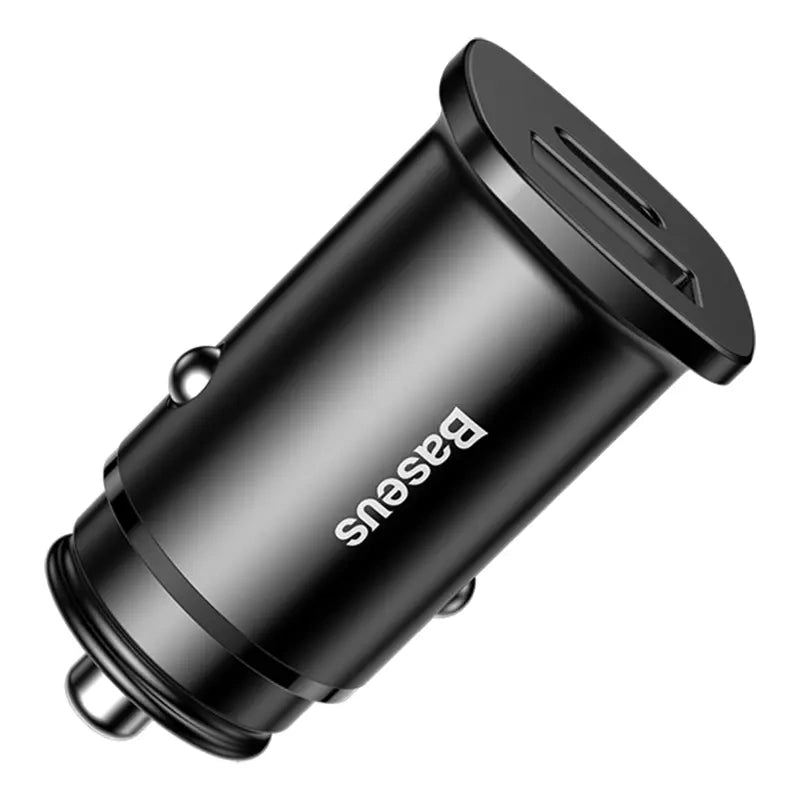 Ładowarka samochodowa Baseus Square PPS QC4.0 / PD3.0 5A 30W (czarna) - Product Image 2