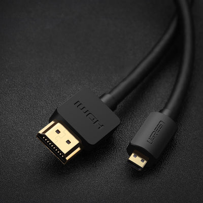 Ugreen HD127 micro HDMI - HDMI 2.0 4K 60Hz cable 1 m - black