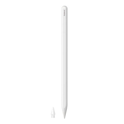Baseus Smooth Writing 2 Overseas Edition stylus with active tip for iPad with replaceable tip - white