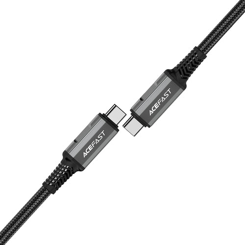 Acefast C1-09 USB-C / USB-C USB4 PD3.1 cable 5A 1m - gray-black