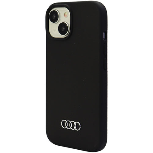 Audi Silicone Case for iPhone 15 - black
