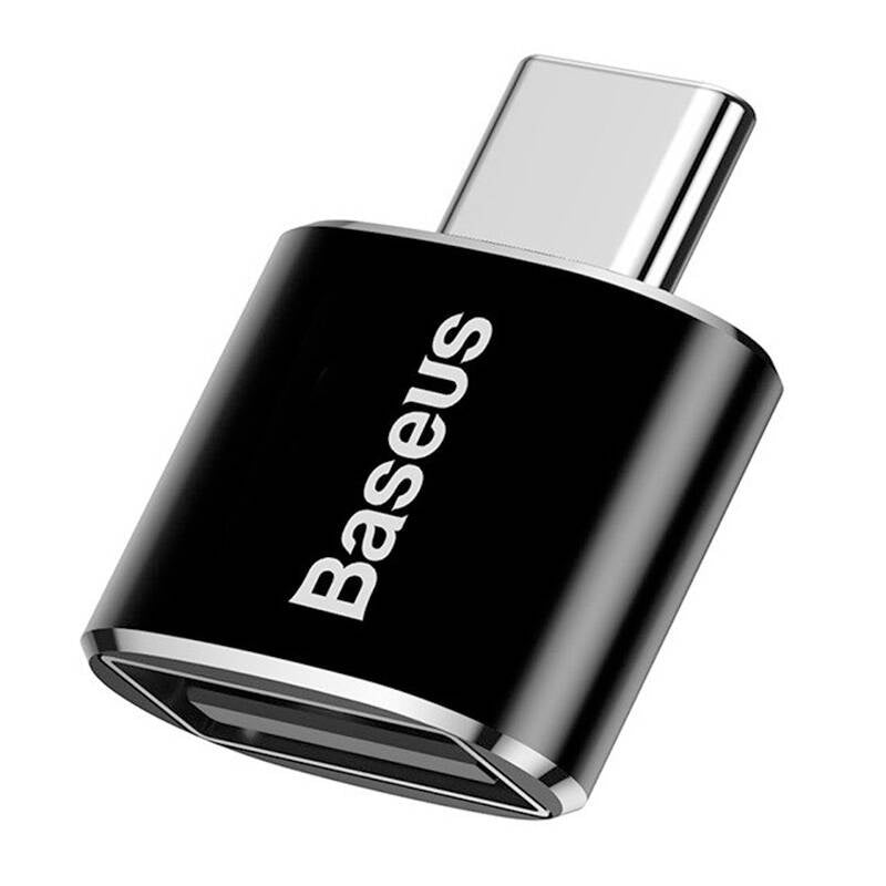 Baseus USB to USB Type-C Adapter 2.4A (Black) - Product Image 3