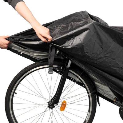 Waterproof bike cover size S - black — Hurtel