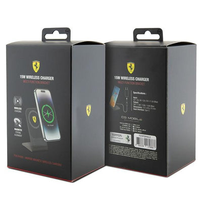 Ferrari nice. induction FEMFBMALK 15W black/black 2023 Collection MagSafe