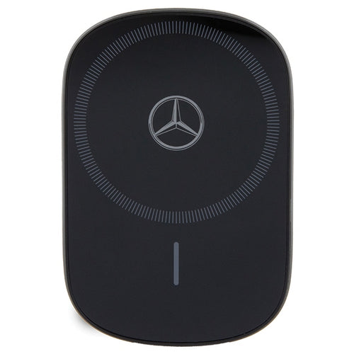 Mercedes MEWCCGSLK 15W induction holder for air vent/glass black/black Silver Stars MagSafe