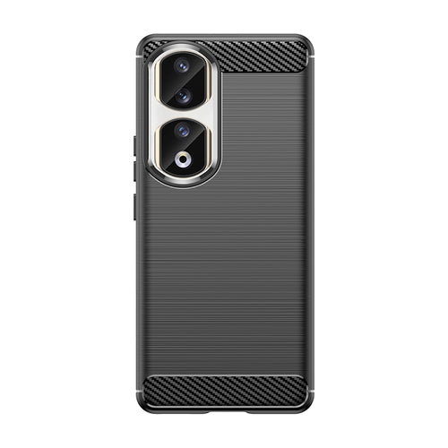 Carbon Case for Honor 90 Pro - black — Hurtel