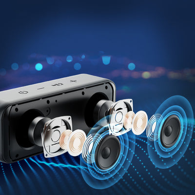 Tronsmart T2 Mini 2023 10W wireless Bluetooth speaker - black