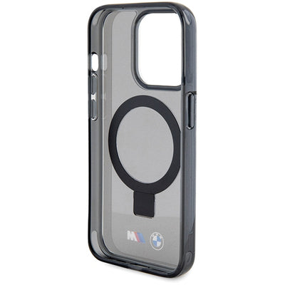 BMW Ring Stand M Collection MagSafe Case for iPhone 15 Pro - Black