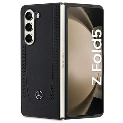 Mercedes Leather Urban case for Samsung Galaxy Z Fold 5 - black