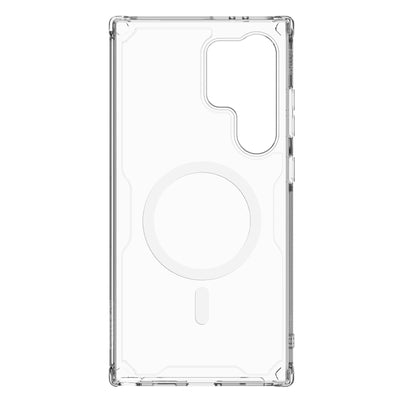 Nillkin Nature Pro armored case with a magnetic ring for Samsung Galaxy S24 Ultra - white
