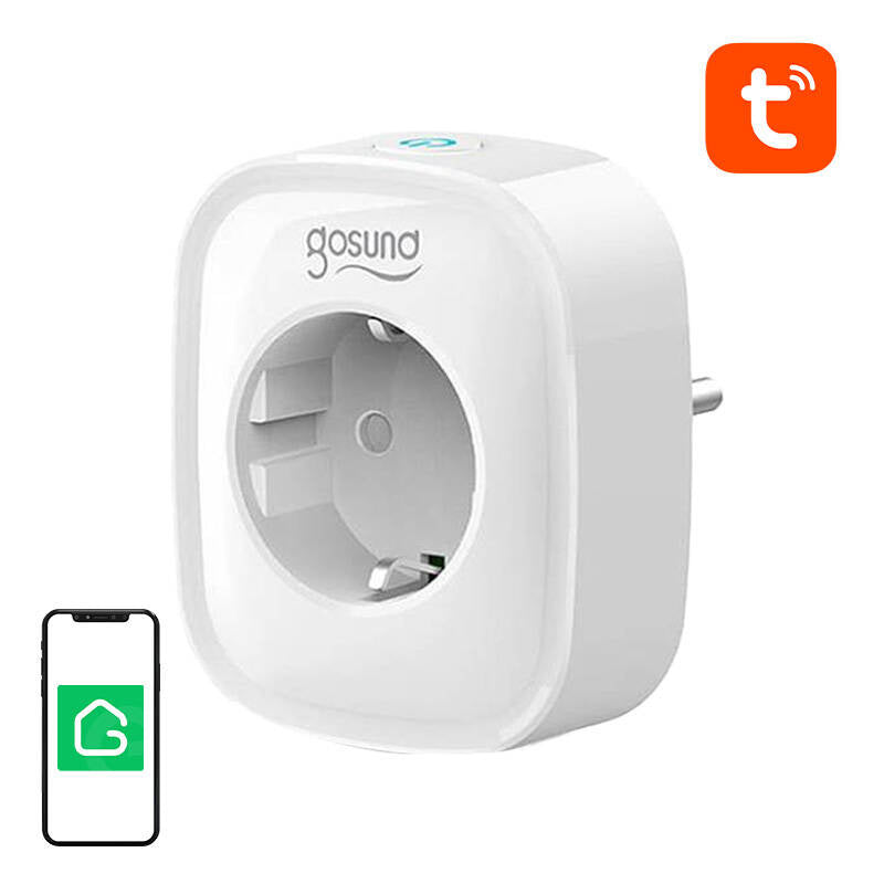 Smart socket WiFi Gosund SP1 E/F- unischuko, Tuya - Product Image 1