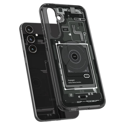 Spigen Ultra Hybrid Case for Samsung Galaxy S23 FE - Dark Gray (Zero One Pattern)