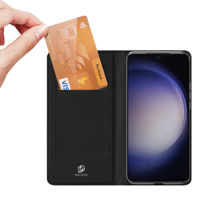Dux Ducis Skin Pro case for Samsung S24 with flap - black