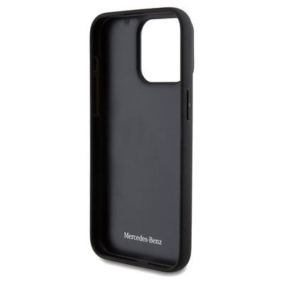 Mercedes Carbon Fiber Dynamic case for iPhone 15 Pro Max - black