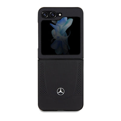 Mercedes Leather Urban case for Samsung Galaxy Z Flip 5 - black