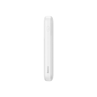 Baseus Comet Series powerbank with display 10000mAh 22.5W - white + USB-A - USB-C cable