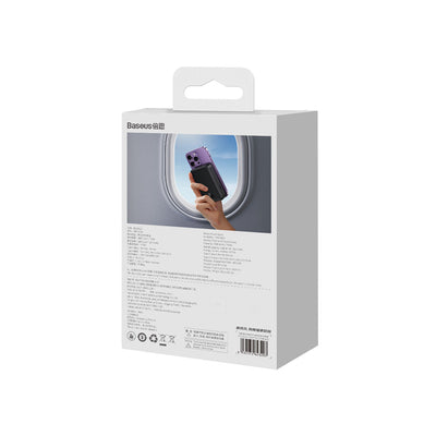 Baseus Magnetic Mini 20000 mAh 20W Powerbank - black + USB-C / USB-C cable