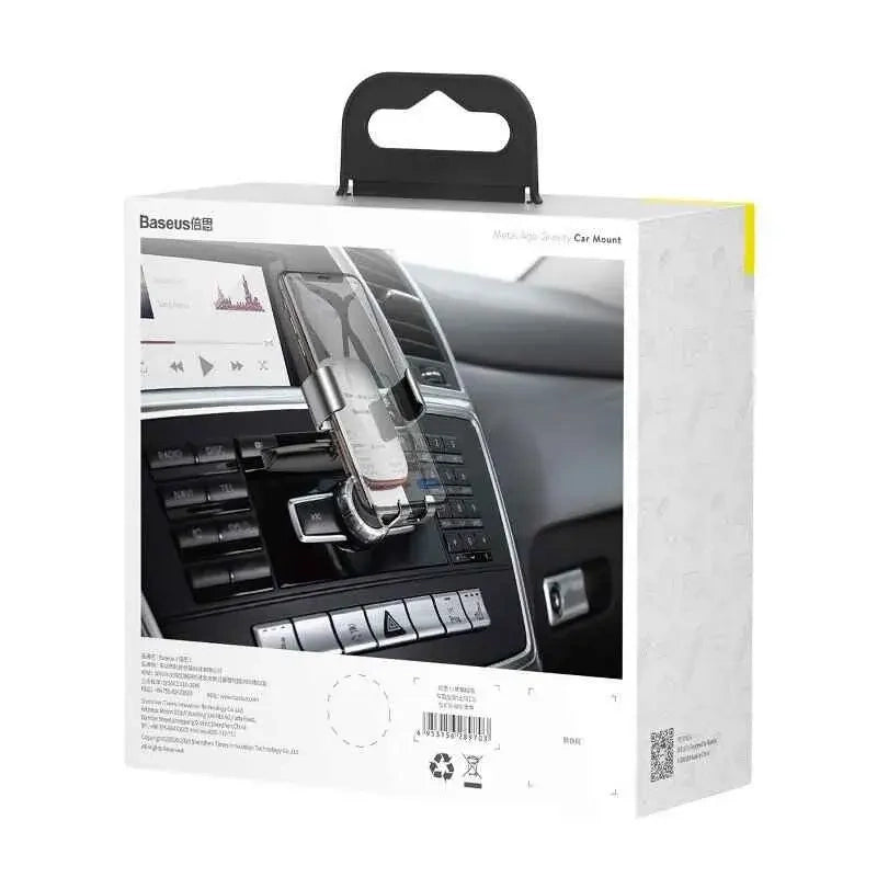 Baseus Metal Age Gravitational Holder for CD slot (Black) - Product Image 8