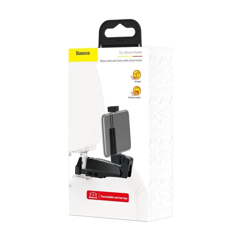 Baseus smartphone holder for car headrest - Black - Product Image 7