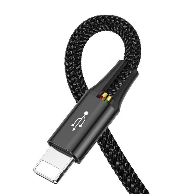 Baseus Fast USB Cable 4in1 2xUSB-C / Lightning / Micro 3,5A 1,2m - Black - Product Image 5
