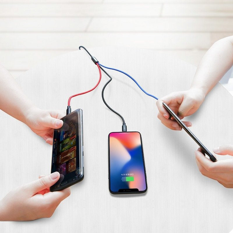 Baseus Rapid USB Cable 3in1 Type C / Lightning / Micro 3A 1,2M - Black - Product Image 11