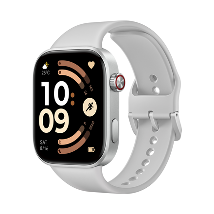 Xiaomi REDMI Watch 6 | Smart watch | GPS (satellite) | AMOLED | 2.07" | Waterproof | Silver Gray